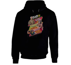 Wwe Champions Father's Day Wrestling Fan Grunge Spray Hoodie