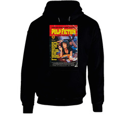 Pulp Fiction Cool 90's Comedy Vintage Classic Movie  Fan Hoodie
