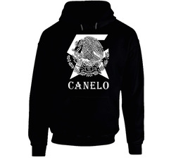 Canelo Logo Bird Black Hoodie