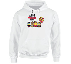 The big bang theory t-shirt funny Minions tee Hoodie