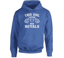 This Girl Loves Her Kansas City Royals Baseball Heart Hoodie