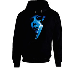 Halloween Michael Myers Face Mask Horror Hoodie