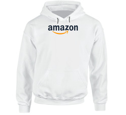 Amazon Online Marketplace Nasdaq Company Logo Employee Fan Hoodie