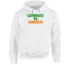 Catholics Vs Convicts 1988 College Rivalry Football Sport Hoodie