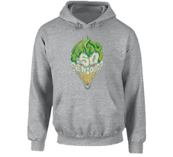 Joker Why So Serious Face Hoodie