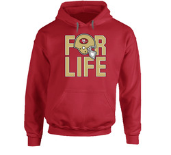49ers For Life Football Hoodie