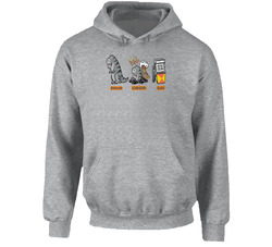 Solid Liquid Gas Dinosaur Petroleum Volcano Asteroid Hoodie
