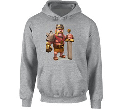Barbarian King Clash If Clans  New Hoodie