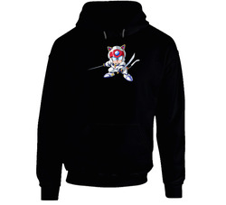 Samurai Pizza Cats 90s Cartoon Hoodie