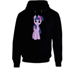 My Little Pony: Friendship Is Magic Twilight Sparkle  Black Hoodie