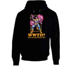 Wwtd? What Would Thanos Do? Comics Hoodie