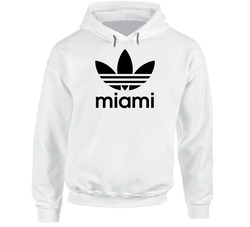 Miami Best City Adidas Logo Hoodie