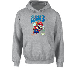 Super Mario Bros. 3 Game Cover Hoodie
