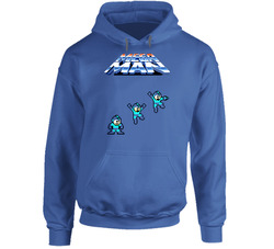 Mega Man Classic Nes Video Game Hoodie