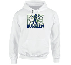 Everyday Im Russelling Russell Wilson Seattle Qb Wisconsin Football Hoodie