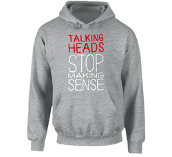 Stop Making Sense Talking Heads 80s Hoodie