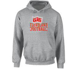 Baker Mayfield #1 Overall Pick Cleveland Browns Qb Let's Get Baked Hoodie