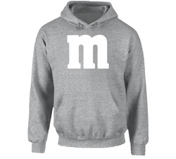 M&m Chocolate Logo Yellow Halloween Costume Hoodie