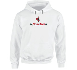 Nandos Fast Food Restaurant Distressed Look Hoodie