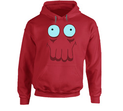 Zoidberg Futurama Big Face Hoodie
