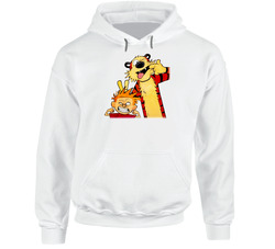 Calvin And Hobbes Comic Funny Hoodie