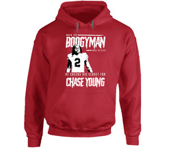 Boogyman Sleeps He Checks For Chase Young Ohio State Football Hoodie