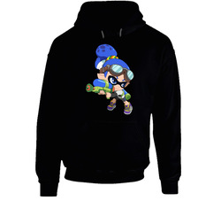 Splatoon - Inkling Boy - Cute Black Hoodie