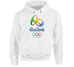 Rio De Janeiro 2016 Summer Olympics Cool Logo Hoodie