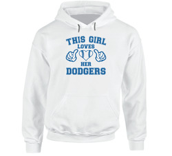 This Girl Lover Her Los Angeles Dodgers Baseball Hoodie