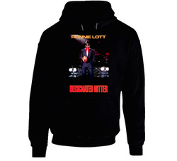 Retro San Francisco Football Ronnie Lott Designated Hitter Back Print Hoodie