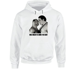 Hulk Hogan Vs Andre The Giant Retro Wrestling Hoodie