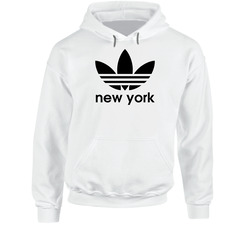 New York Best City Adidas Logo Hoodie