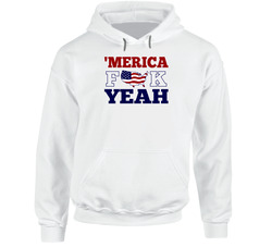 America F*ck Yeah Funny 4th Of July Hoodie