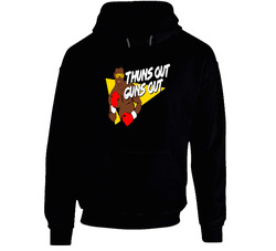 Thuns Out Guns Out Mike Tyson Funny Hoodie