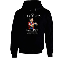 Lionel Messi Argentina Legend Soccer Futbol Hoodie