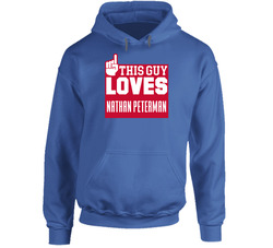 This Guy Loves Nathan Peterman Buffalo Football Team Fan Hoodie