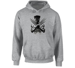 Logan The Wolverine Movie Parody Graphic Hoodie