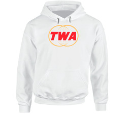 Twa Trans World Airlines Logo Classic Retro Hoodie