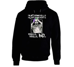 Jared Leto Joker I Am Not Gonna Black Hoodie