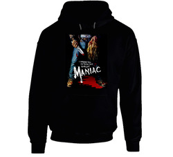 Maniac Classic Movie Brand New Black Hoodie