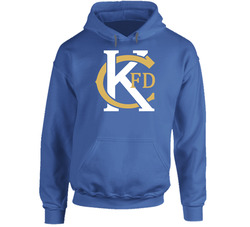 Kansas City Fire Department Tribute Kc Baseball Hoodie