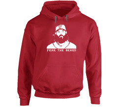 Baseball Fear The Beard Washington Jayson Werth Hoodie