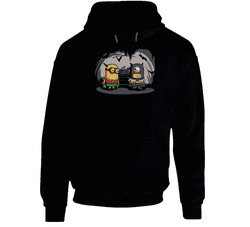 Batman t-shirt funny minions tee Hoodie
