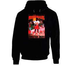 Retro Kansas City Football Christian Okoye Nigerian Nightmare Hoodie