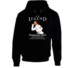 Francesco Totti As Roma Legend Soccer Futbol Hoodie