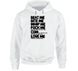 Kourtney Kardashian Beat Me Bite Me Whip Me Hoodie