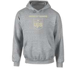 Ups Parody United Pot Smokers Fun Slc Punk Popular Movie Hoodie