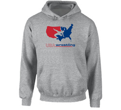 Usa Wrestling Ringer Hoodie
