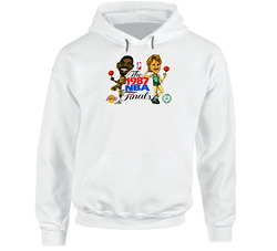 Larry Bird Magic Johnson Retro Hoodie