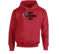 Get Set Atlanta Football Fan Hoodie
